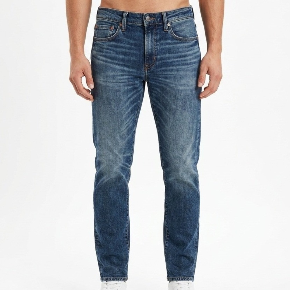 American Eagle Flex Jeans Mens 28x30 Blue Medium Wash Stretch Denim